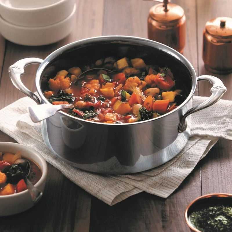Hestan NanoBond Titanium Stainless Steel Soup Pot with Lid