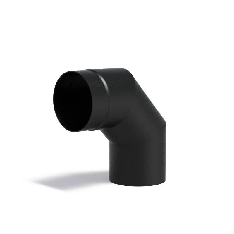 Adezz Forno Stovepipe Connector 150 Steel, Black