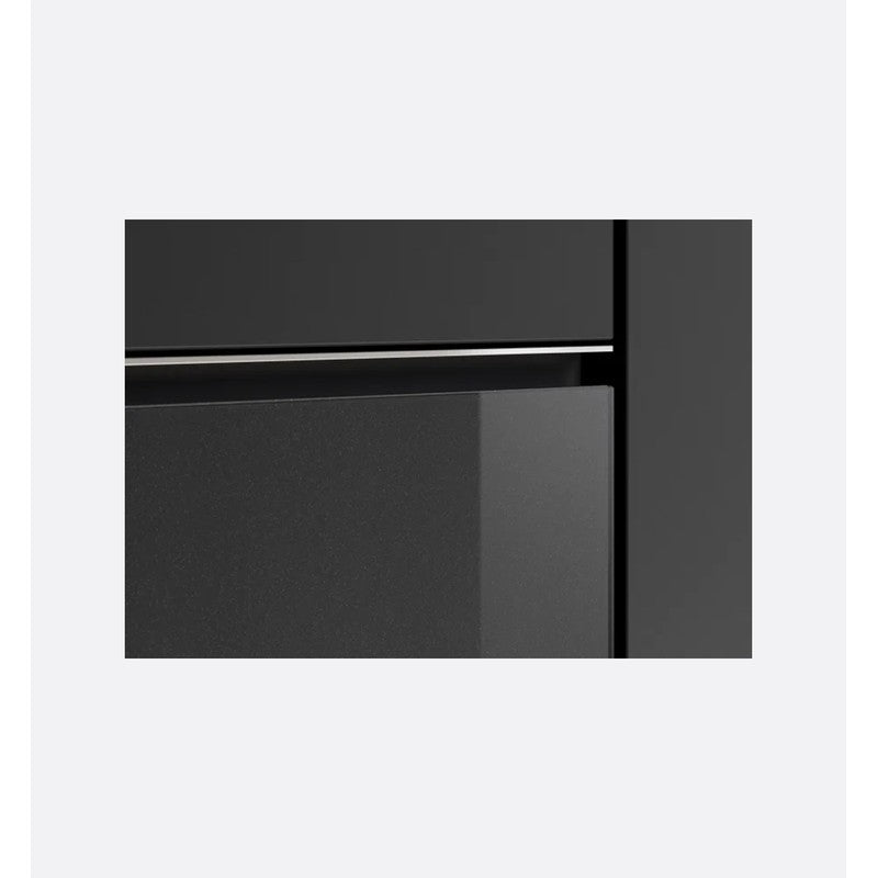 Gaggenau Minimalist Series GS220100 Stainless Steel Combination Steam Oven 60cm, Onyx