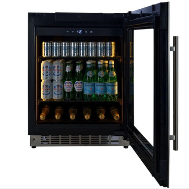 CELLA BV34-SSH Stainless Steel Undercounter Drinks Fridge 600mm, Stainless