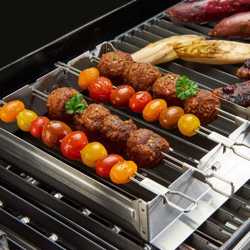Broil King Narrow Kebab Rack with 4 Skewers