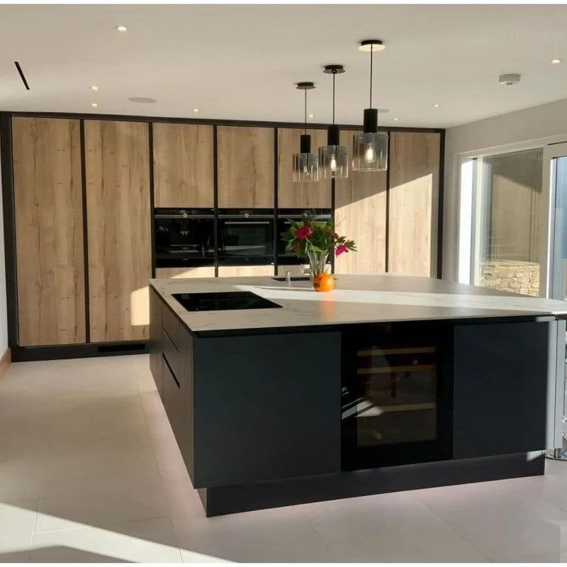 Dunavox NOBLE-32.TO Dual Zone 33 Bottle Integrated Wine Cooler