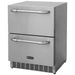 Bull Premium Stainless Steel Double Drawer Fridge 150 Litre