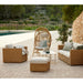 Cane-line Chester Footstool/Coffee Table