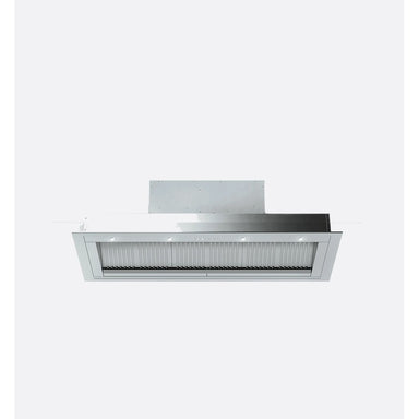 Lacanche BFUG1200INSETTWIN Stainless Steel Built-In Twin Motor Canopy Hood 120cm, Stainless Steel