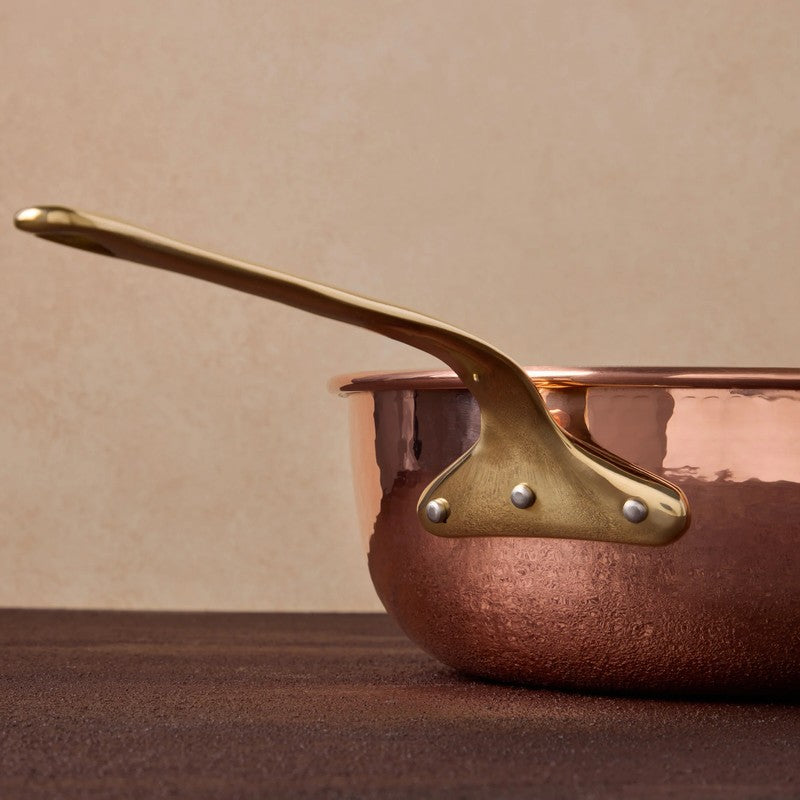 The Cotswold Cooking Company 5.5LT Chef Pan with Lid, Copper