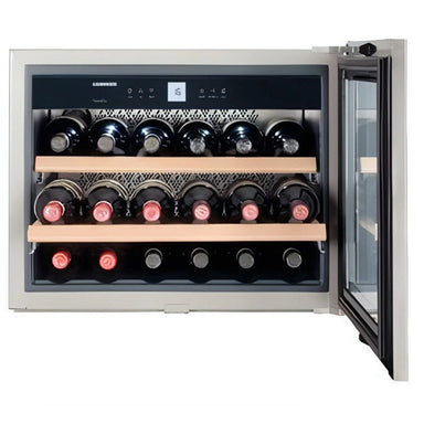 Liebherr GrandCru WKEes 553 Integrated Wine Cooler 18 Bottle with 3 Beech Shelves