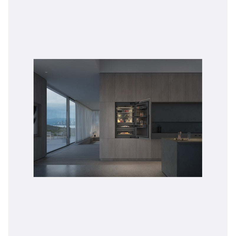 Gaggenau Vario Cooling Expressive Series RVB477190 76cm Stainless Steel Fridge Freezer with Icemaker