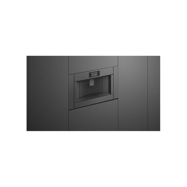 Fisher & Paykel EB60MSG3 Glass Built-In Coffee Machine 60cm, Grey