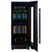 CELLA Kitchenline BV18-SSH Stainless Steel Beverage Fridge 51L, Stainless Steel