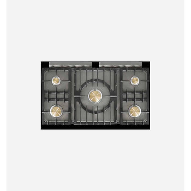 Lacanche LG1052CTCTYB 100cm Classic Cluny Dual Fuel Range Cooker, Chantilly & Brass
