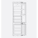 Bora C194KG Cool Combi XL 56cm Built-In Fridge Freezer
