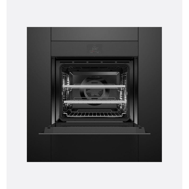 Fisher & Paykel OS60SMTNB1 60cm Combination Steam Oven, Black