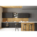 CELLA Kitchenline Glass Wine Fridge 36 Bottle, Black Glass