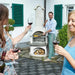 Buschbeck Verona Quartz Masonry Barbecue, White & Grey