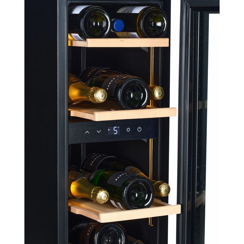 CELLA W18S-SSH Stainless Steel Wine Fridge 18 Bottle