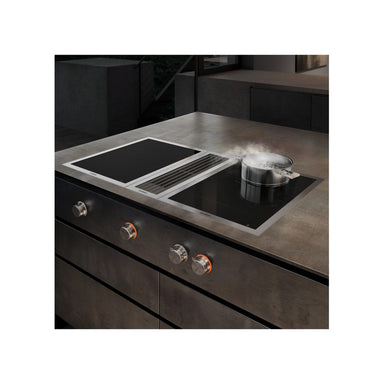 Gaggenau 400 Series VI414115 Stainless Steel Vario Induction Cooktop 38cm, Black