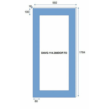 Dunavox NOBLE-109.TO Dual Zone 109 Bottle Fully Integrated Wine Cooler