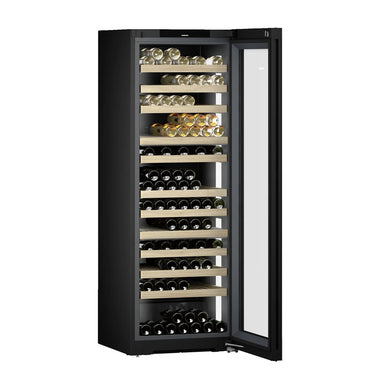 Liebherr Vinidor Selection WPgbi 7473 Steel Wine Cabinet 182 Bottle 3-Zone, Black Steel