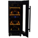 CELLA W18S-SSH Stainless Steel Undercounter Wine Cooler 18 Bottle Capacity
