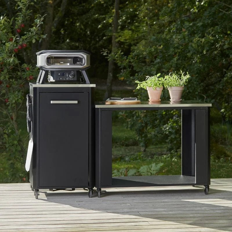 Cozze Premium Rotate Gas Pizza Oven 13", Grey & Black