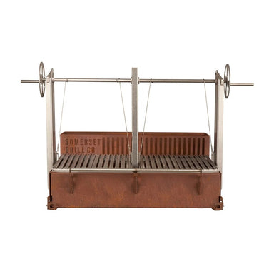 Somerset Grills Grande Cor-Ten Weathering Steel Argentinian Grill