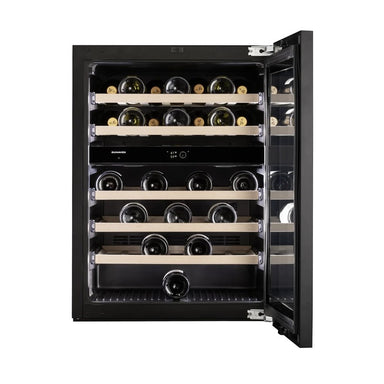 Dunavox FLOW-41 Dual Zone Built In Wine Cooler 41 Bottle, 88cm Height