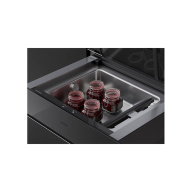 Gaggenau Minimalist Series GV251100 Stainless Steel Vacuum Drawer 14cm, Onyx