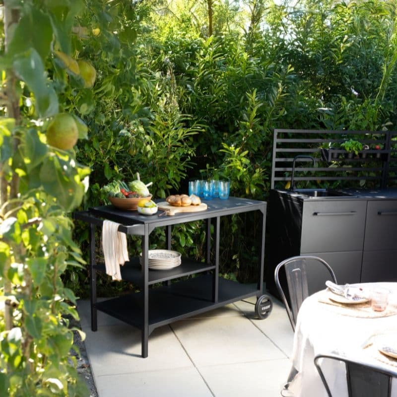 Cozze BBQ Station 90 × 115 × 60cm Outdoor Cart