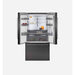 Gaggenau 200 Series RY295350 Stainless Steel French Door Bottom Freezer 90.5cm, Black