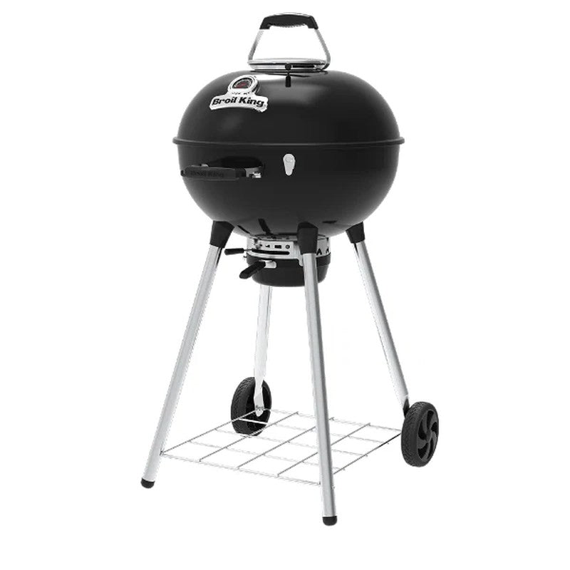 Broil King Crown Kettle Charcoal Grill 57cm with Grid Lifter, Wire Grid & Charcoal Holders