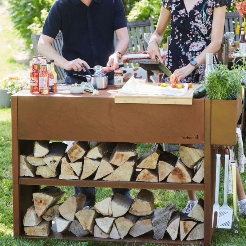 Barbecook Buddy Corten Steel Workstation