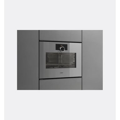 Gaggenau Minimalistic Series GS220130 Stainless Steel Built-In Combination Steam Oven 60cm, Sterling