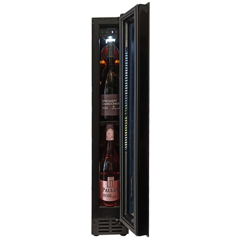 Dunavox FLOW-8 145mm 9 Bottle Built In Wine Fridge DAUF-8.23B