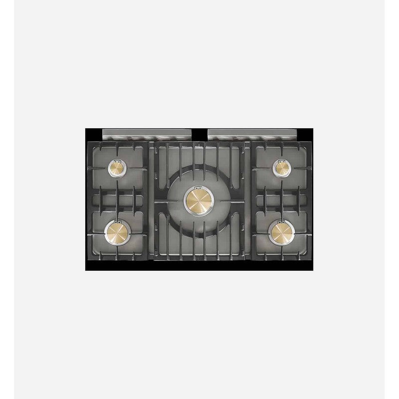 Lacanche Cluny LG1052CTANTA 100cm Dual Fuel Range Cooker, Anthracite & Brass