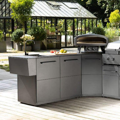 Cozze Elements 110 Stainless Steel Sink Module with Worktop