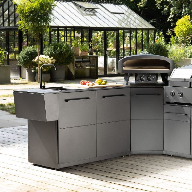 Cozze Elements 110 Stainless Steel Sink Module with Worktop