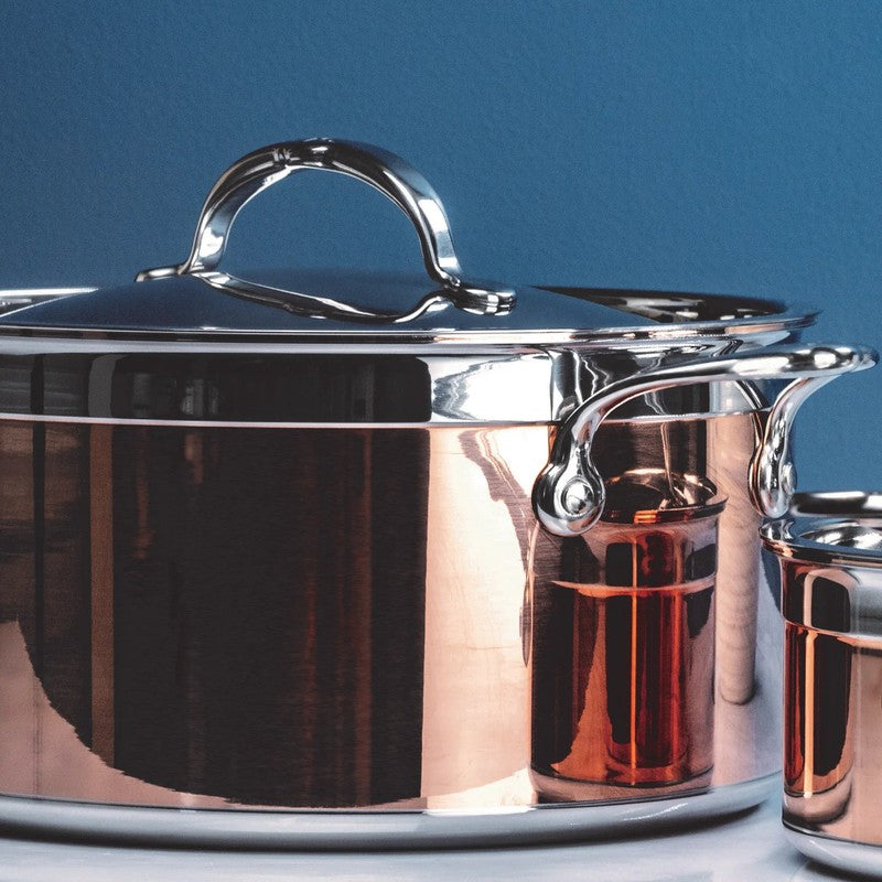 Hestan CopperBond Copper Stockpot with Lid