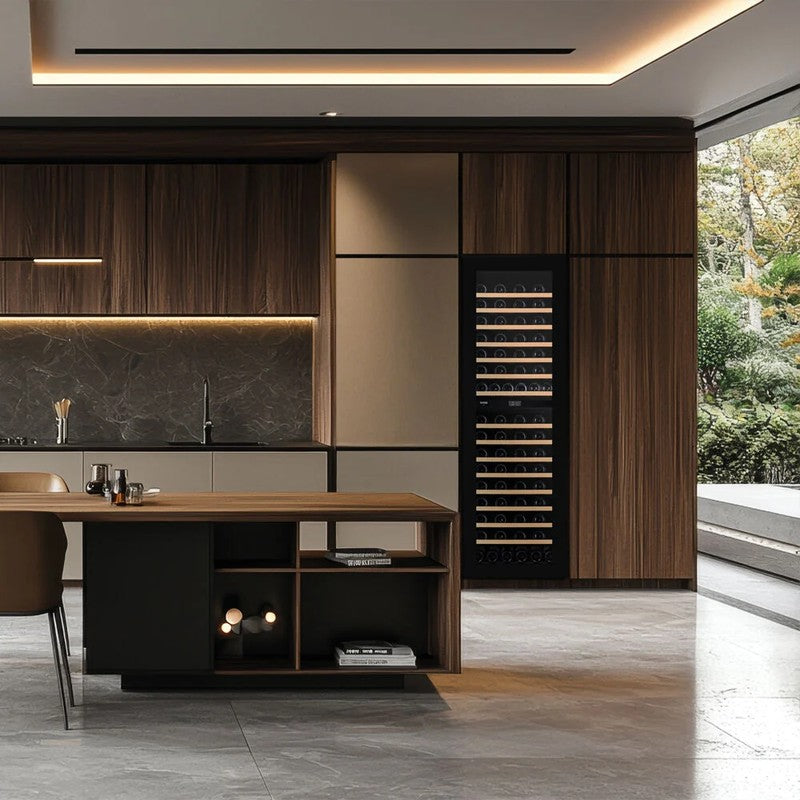 Dunavox NOBLE-109.TO Dual Zone 109 Bottle Fully Integrated Wine Cooler
