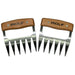 Wolf Metal BBQ Meat Claws, Set of 2