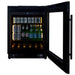 CELLA BV34-BH Beverage Fridge 118L, Black Glass