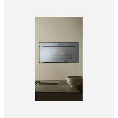 V-Zug V6000 CombiSteamer 45L Grand AutoDoor 60cm Steam Oven, Black Mirror Glass