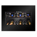 CELLA WI-17B-TO Push To Open Integrated Wine Fridge 17 Bottle, Black Glass