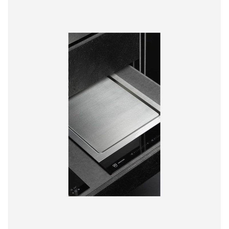 V-Zug V4000 CookTop Teppan Yaki I40 Stainless Steel Induction Hob 40cm, BlackDesign