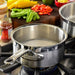Hestan ProBond Tri-Ply Stainless Steel Saucepan 22cm with Lid