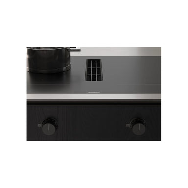 Gaggenau 400 Series CV492105M 90cm Flex Induction Cooktop with Integrated Ventilation System, Matt Black