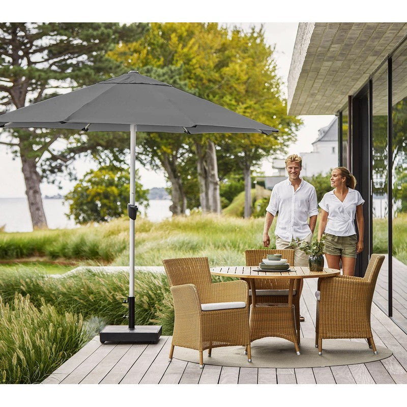 Cane-line Sunshade Parasol with Crank, 3m