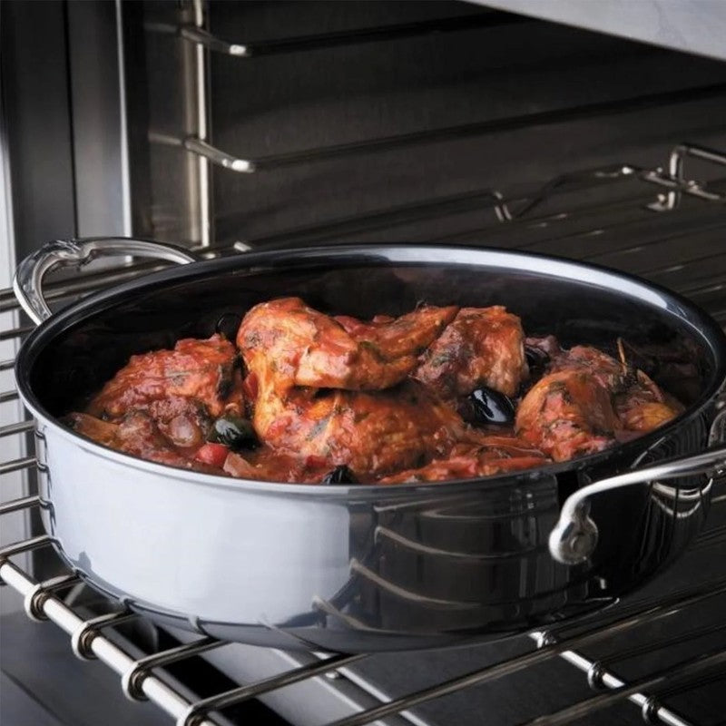 Hestan NanoBond Titanium Stainless Steel Sauteuse with Lid