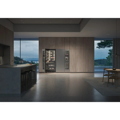 Gaggenau Vario Cooling Expressive Series RVF477190 76cm Fully Integrated Freezer with Icemaker, Dark Brushed Stainless Steel