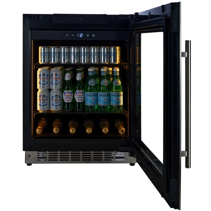 CELLA BV34-SSH Stainless Steel Beverage Fridge 118L